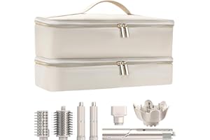 Carrying Case for Shark Flexstyle, Double-Layer Travel Case for Supersonic Hair Dryer/Airwrap, Waterproof Storage Case Travel