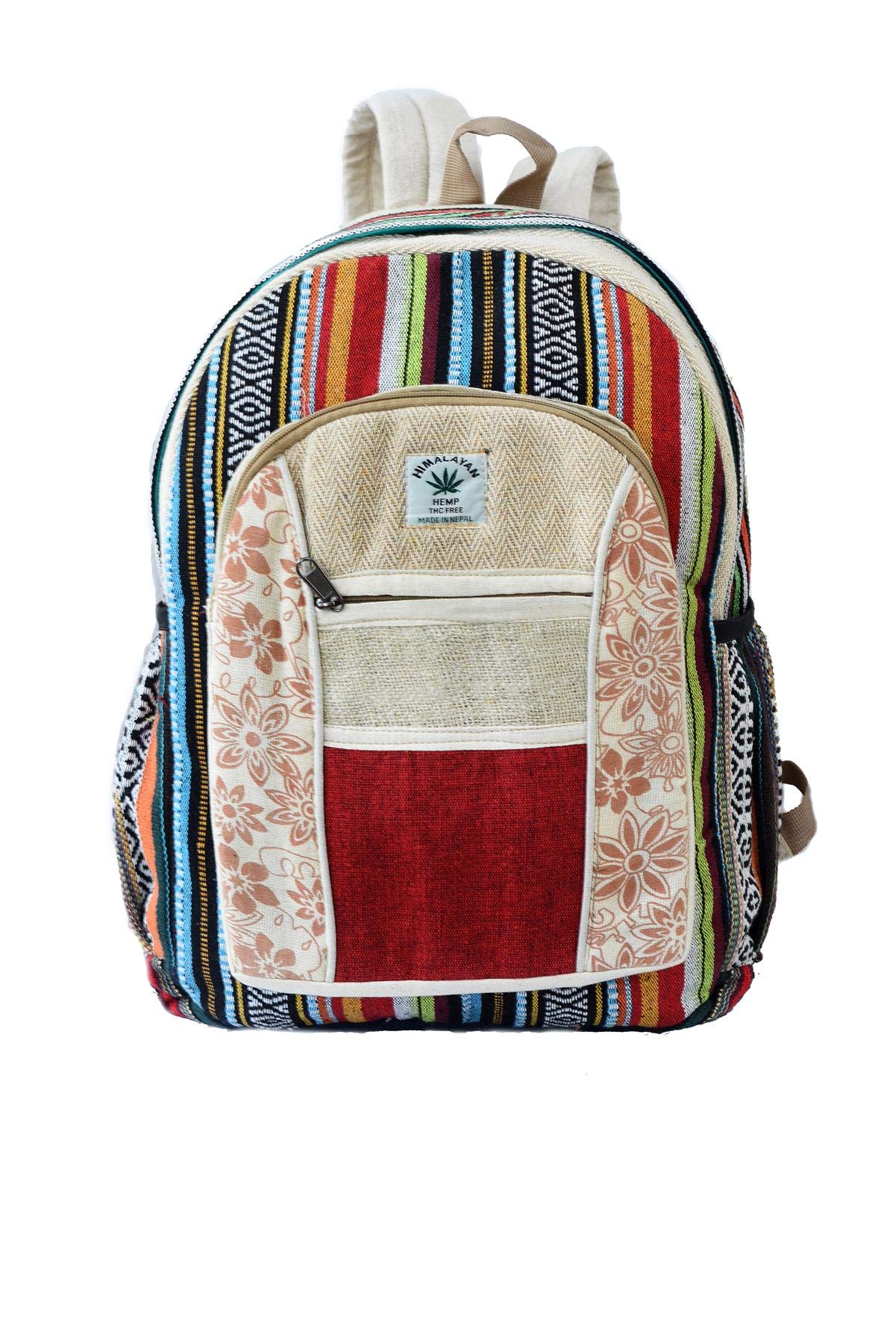 Ezhippie Unisex Hemp Backpack 102