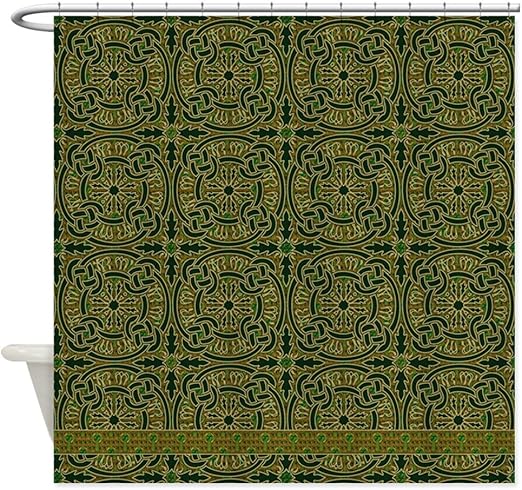 Amazon Com Cafepress Irish Celtic Shower Curtain Decorative