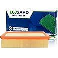 ECOGARD XA10469 Premium Engine Air Filter Fits Volkswagen Tiguan 2.0L 2018-2021, GTI 2.0L 2015-2021, Golf 1.8L 2015-2018, Gol