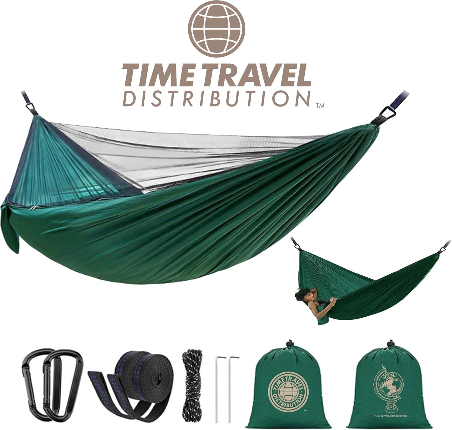 Best portable nylon hammock with mosquito net