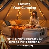 Huddle Never Deflate Luxury Single Air Bed with Built-in Pump Nightlight USB view 7