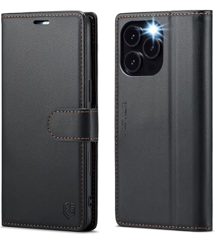 Amazon.com: SINIANL for iPhone 16 Pro Max Case Wallet, PU Leather