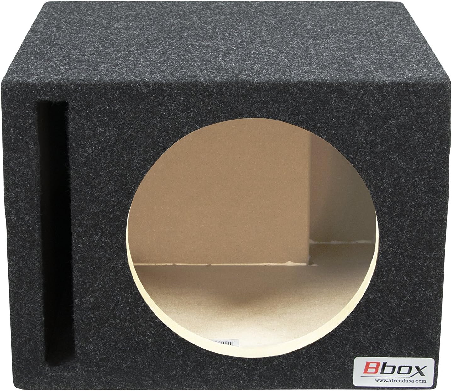 BBox E10SV Single 10" Vented Carpeted Subwoofer Enclosure: Car Electronics