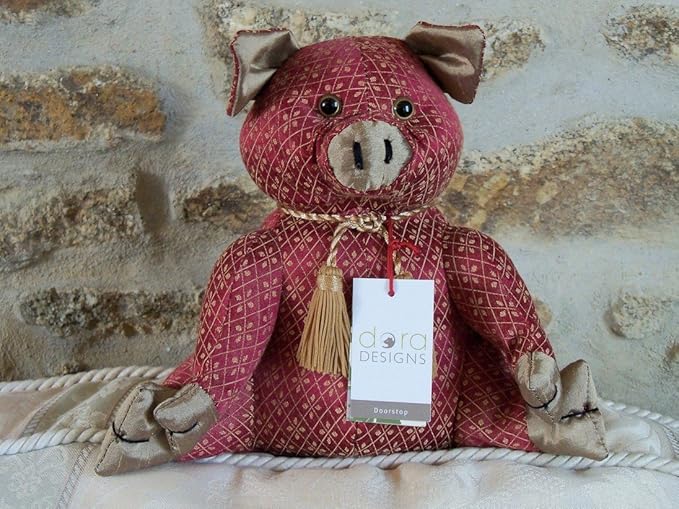 Dora Designs Lizzy Ann Pig Doorstop DS30 Amazon.co.uk Kitchen & Home
