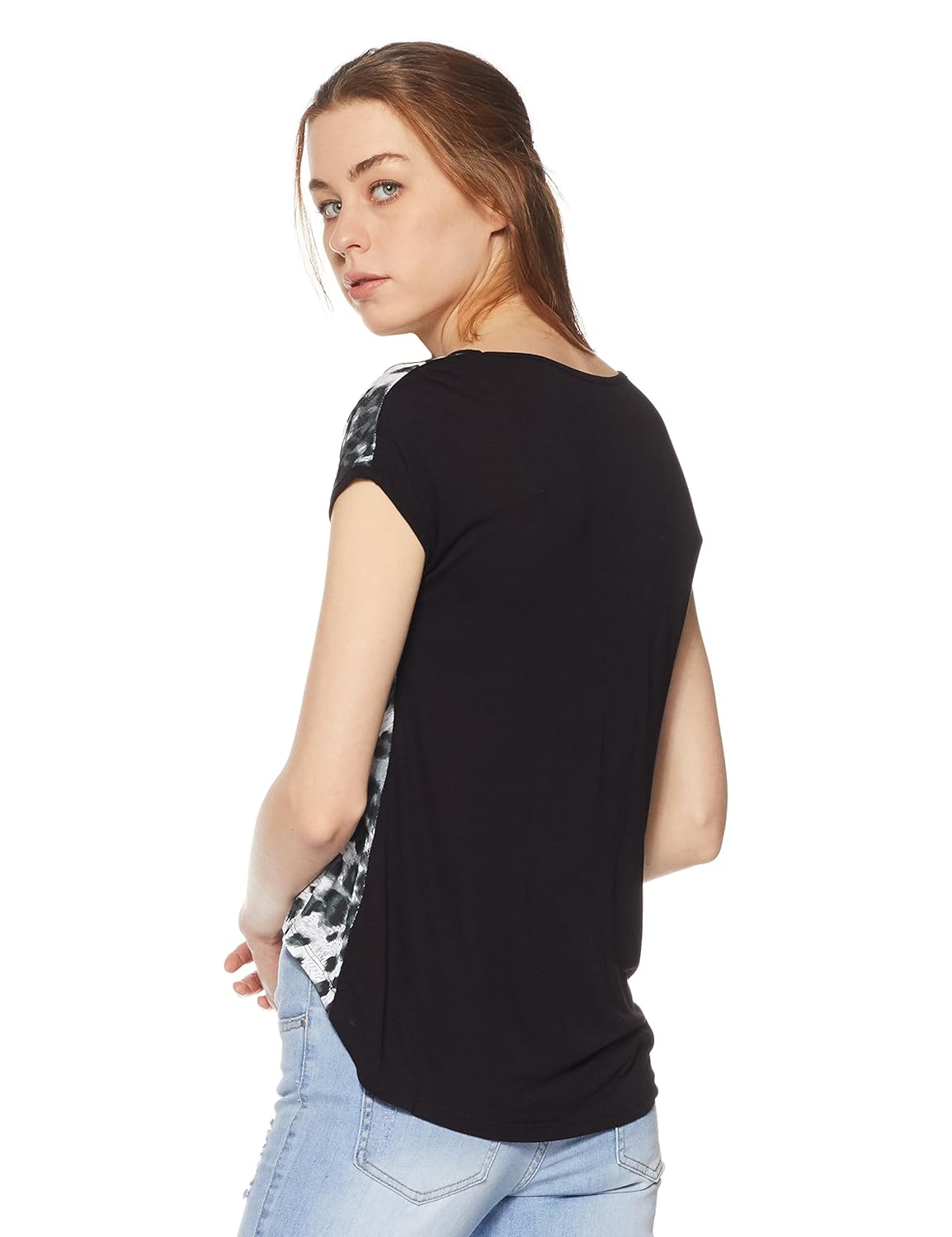 unshackled women's solid t-shirt
