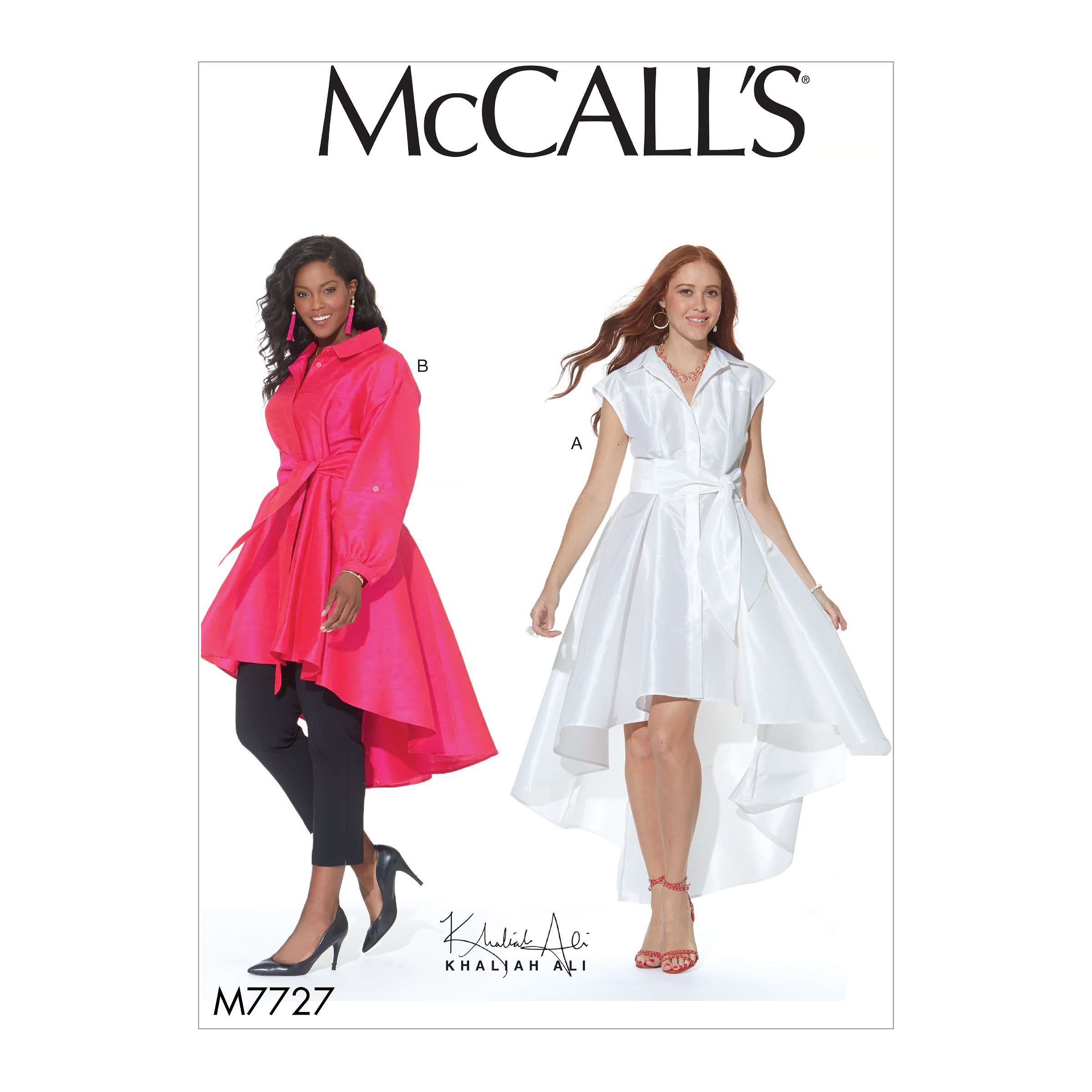McCall's Patterns Misses/Women's Dress/Tunic and Sash Sewing Pattern, Tissue, Multi-Colour, 17 x 0.5 x 0.07 cm