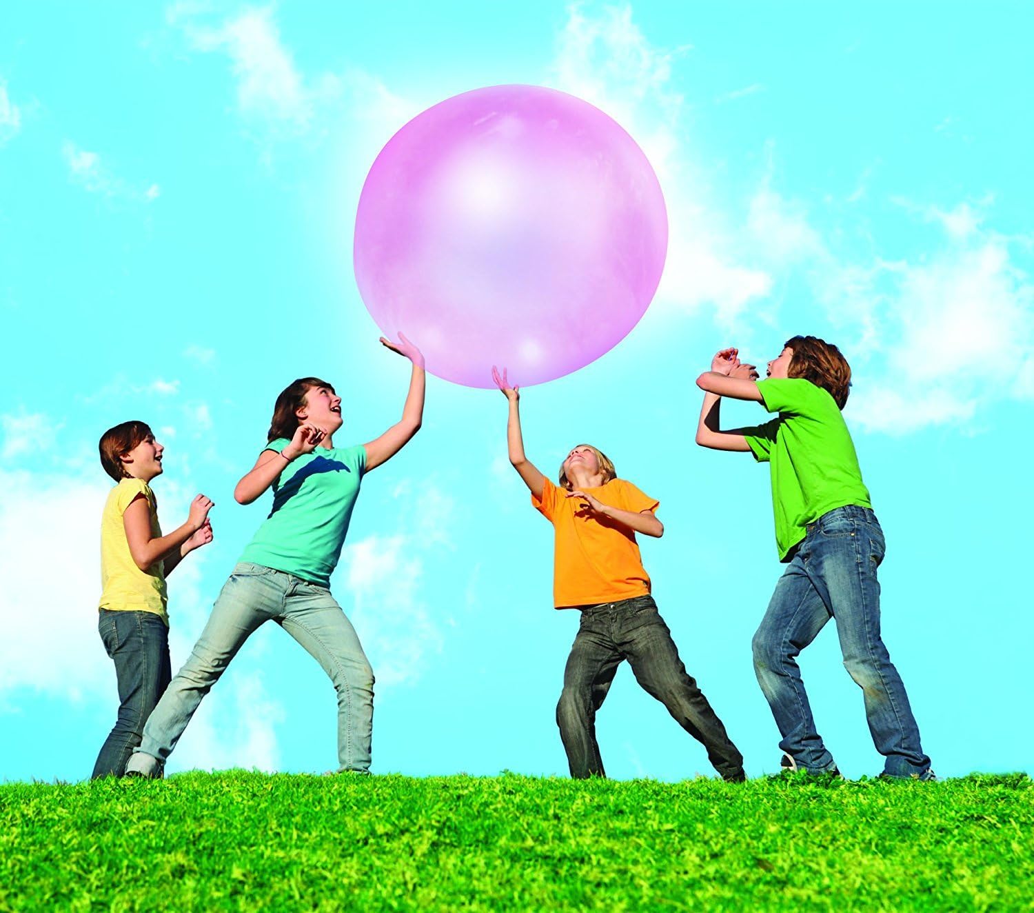 the amazing bubble ball