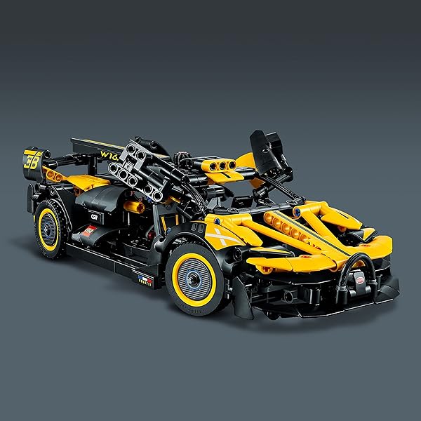 LEGO TECHNIC BUGATTI BOLIDE RACING CAR BUILDING SET – MODEL AND RACE ENGINEERING TOY FOR BACK TO SCHOOL, COLLECTIBLE SPORTS CAR CONSTRUCTION KIT FOR BOYS, GIRLS, AND TEEN BUILDERS AGES 9+, 42151