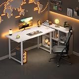 ODK 120x48 cm Desk White Small Home Office Computer Table view 6