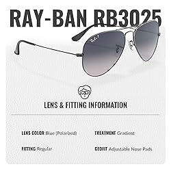 Ray-Ban RB3025 Classic Gradient Polarized Aviator
