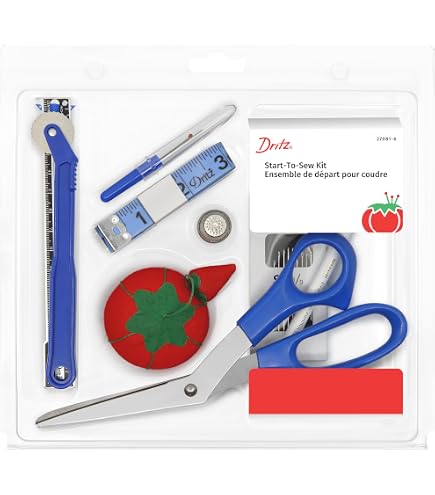 Amazon.com: Dritz Sewing Box Kit,Teal/White