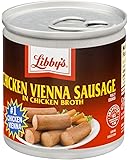 Libby's Chicken Vienna Sausage in Chicken Broth 4.6 Oz (Pack of 6)