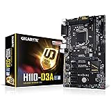 GIGABYTE GA-H110-D3A (LGA1151/Intel H110/Cryptocurrency Mining/2xDDR4/6xPCIE/M.2/SATA/ATX Motherboard)