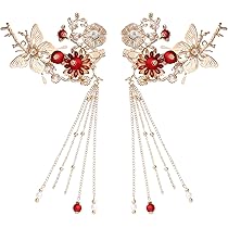 ☆送料・関税込☆VINTAGE HOLLYWOOD★Love Hairpin★ Amazon.com : Lurrose Japanese Hairpins Butterfly Tassel