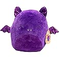 Squishmallows Original 10-Inch Blas The Bat - Official Jazwares Plush - Collectible Soft & Squishy Bat Stuffed Animal Toy - Add to Your Squad - Gift for Kids, Girls & Boys