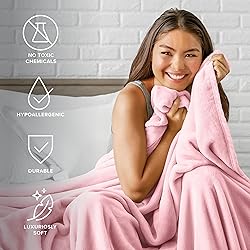 Bare Home Fleece Microplush Blanket - Full/Queen