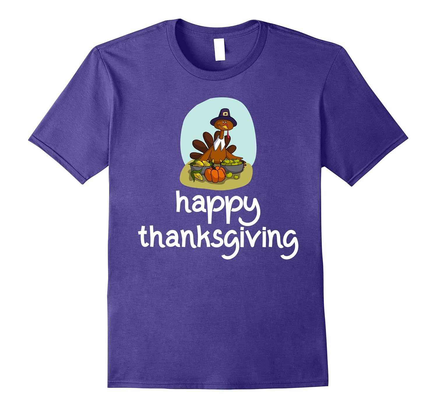 Happy Thanksgiving t-shirt. Funny turkey, family dinner tee-ANZ