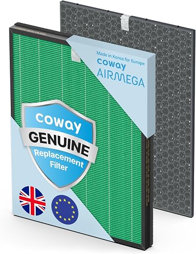 Coway Airmega 150 AP-1019C Replacement Filter Set GreenHEPA Activated Carbon