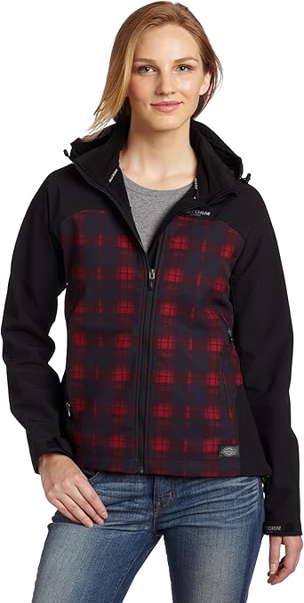 dickies plaid hooded jacket