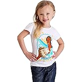 Disney Girls' Moana Short-Sleeved Tee