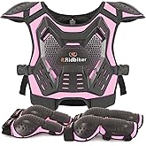 Kids Dirt Bike Gear Motocross Chest Protector Motorcycle Protective Gear Armor Vest Knee Guards Elbow Pads Dirt Bike Riding Gear for Baby Biker ATV