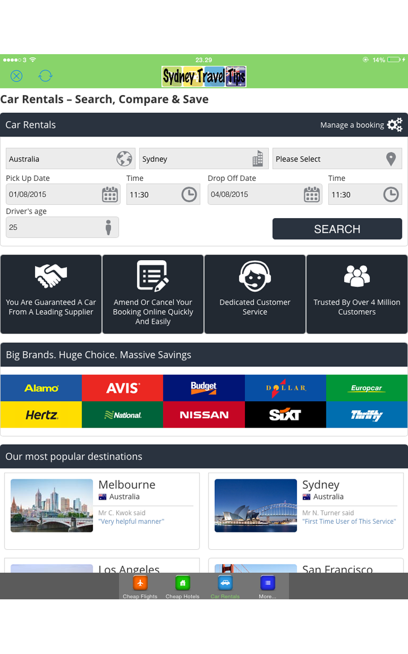 Cheap Flights to Sydney, AustraliaAmazon.inAppstore for Android