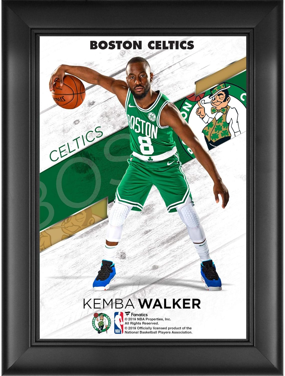 kemba walker signed basketball