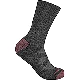 Carhartt mens Midweight Merino Wool Blend Short Crew Sock