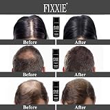 FIXXIE Hair Fibres Medium Brown 27.5g Bottle Hair Thickener Keratin view 6