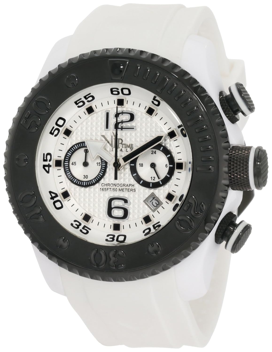Amazon Vip Time Italy Men s VP5051WH Free Style Sporty Chronograph 