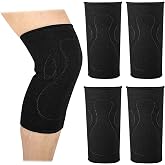 Teyva Daily 4 Pcs Baseball Sliding Knee Pad for Man Softball Baseball Volleyball Sliding Mat Built in Thick Foam Padding Effectively Absorbs Impact Isolates Sand and Gravel Friction