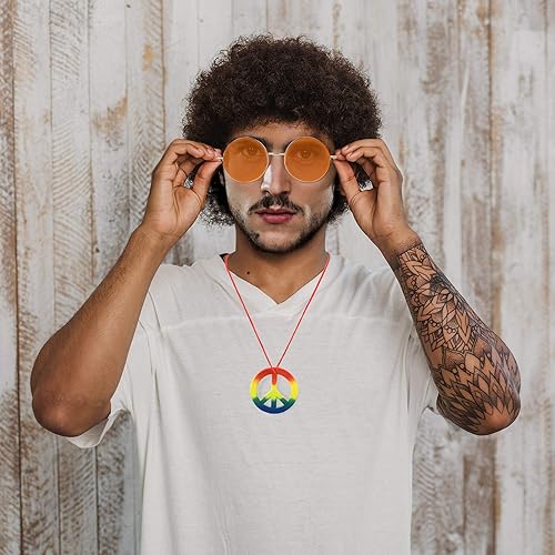 SunnyPro Big Round Sunglasses Retro Circle Tinted Lens Glasses - Main Image