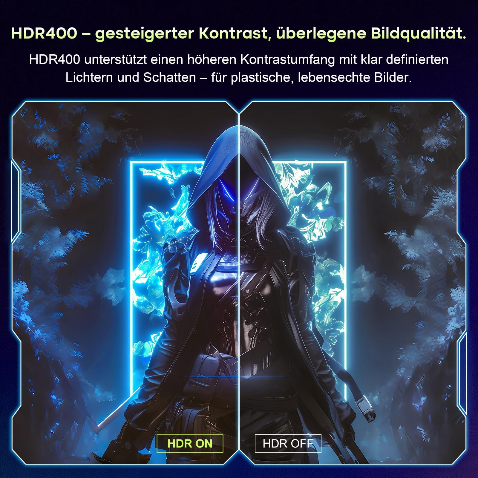 Amzfast 34 Zoll Curved Gaming Monitor, 3440x1440 UWQHD, 240Hz, 1ms MPRT, 1500R VA Curved, 21:9, 3000:1 Kontrast, 130% sRGB, HDR 400, Adaptive Sync, Pip/PBP, HDMI2.1&DP1.4, VESA 75x75mm, AMZG34C5QPro 6