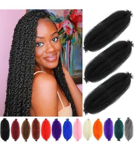 Amazon.com : Outre X-Pression Synthetic Braid - 3X SPRINGY AFRO