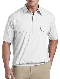 Harbor Bay by DXL Big and Tall Interlock Polo Shirt atginfo.com