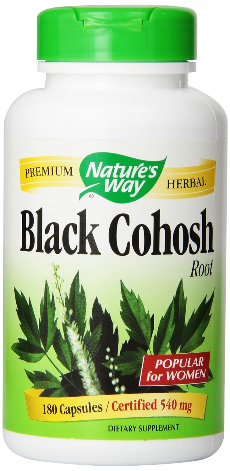 Nature's Way Black Cohosh Root, 540 mg,180 Capsule eBay