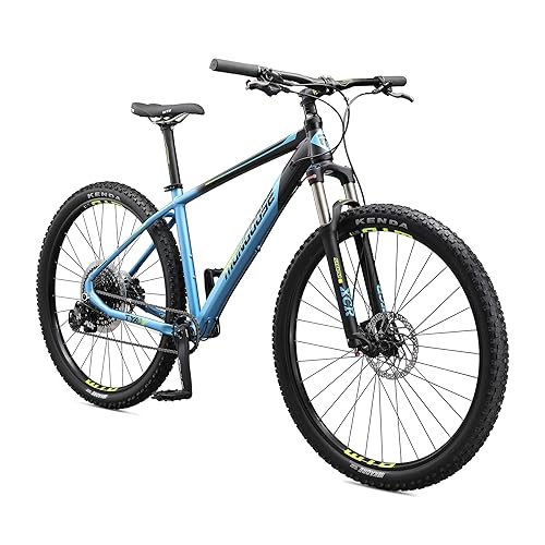 Mongoose Tyax Expert Adult Mountain Bike, 29-Inch Wheels, Tectonic