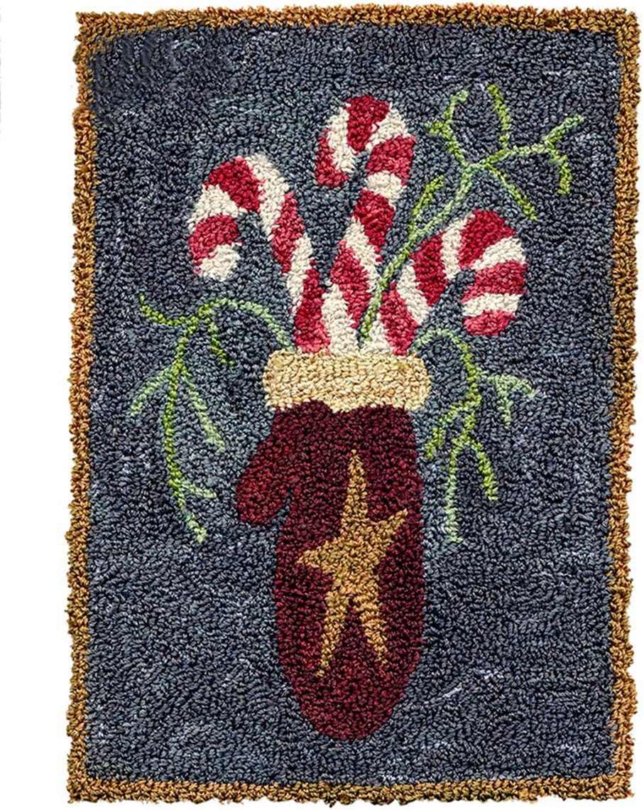 QJBMEI Latch Hook Kits for Adults, Rug Making Kit Tapestry