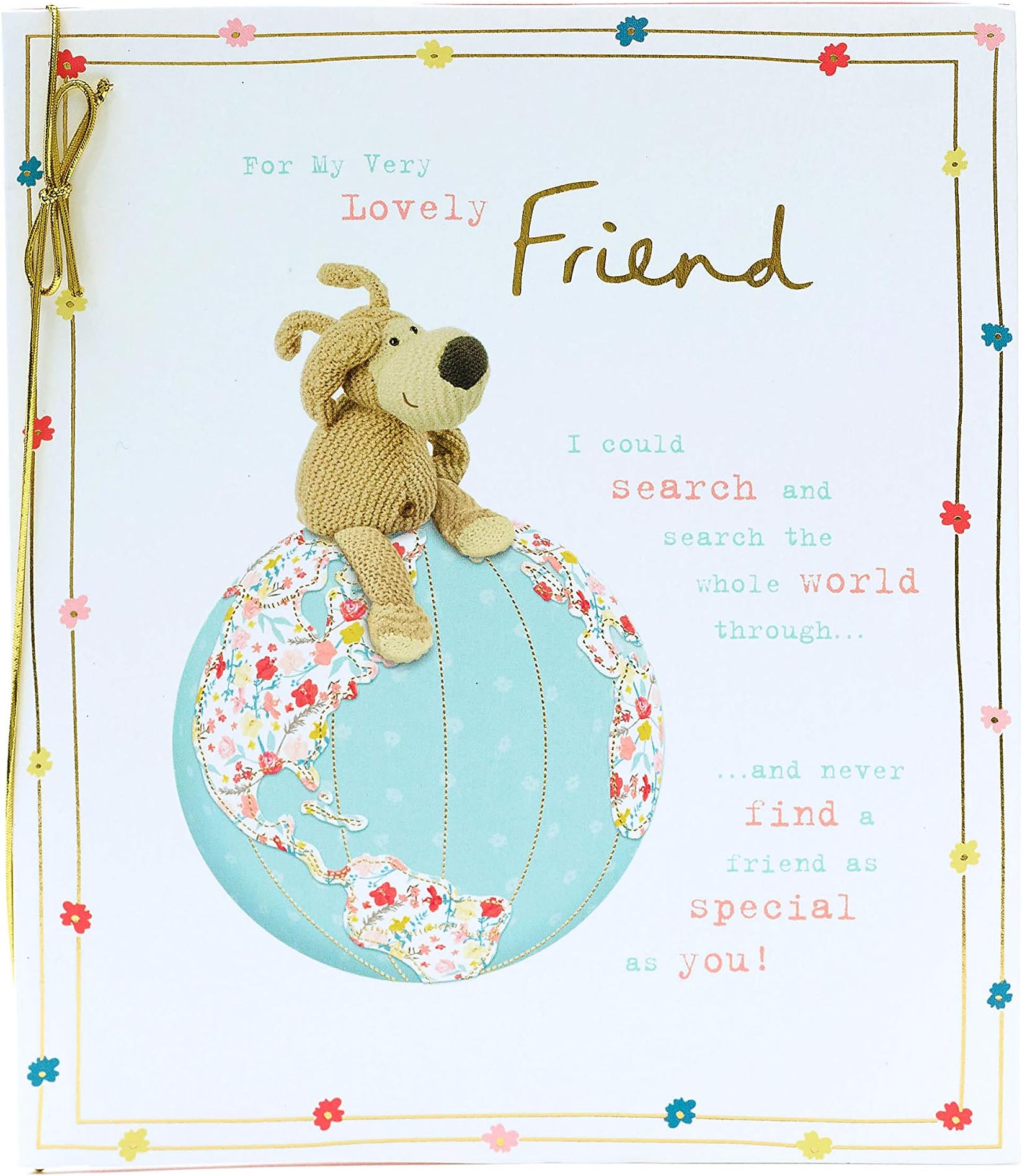 Friend Birthday Card - Birthday Card Female - Birthday Card for Her - Cute Boofle Design