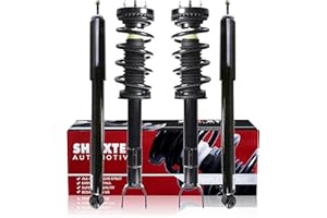 Shoxtec Full Set Complete Strut Shock Absorbers Replacement for 2011-2019 Chrysler 300; RWD Replacement for 2011-2019 Dodge Challenger; RWD Replacement for 2011-2019 Dodge Charger; RWD