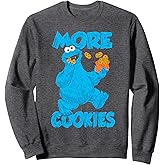 Sesame Street Cookie Monster More Cookies Sweatshirt Sweatshirt