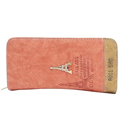 Bagaholics Spacious Double Decker Women Wallet Clutch Paris Print Purse Gift for Girls