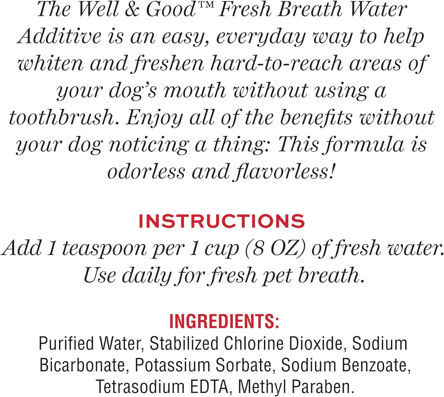 well & good fresh breath aid