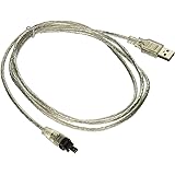 USB to Firewire Ieee 1394 4 Pin Ilink Adapter Cable - 5 feet