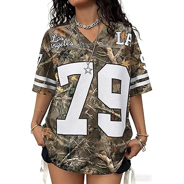 Amazon Best Sellers: Best Women's Football Jerseys Amazon Best Sellers: Best Women's Football Jerseys