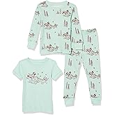Amazon Essentials Disney | Marvel | Star Wars Boys and Toddlers' Snug-Fit Cotton Pajama Sleepwear Sets