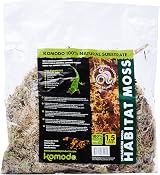 Komodo Habitat Moss 1.5 Litre Sphagnum for Humidity Reptile Setup view 3