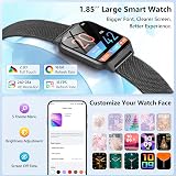Popglory Smart Watch 1.85 inch Heart Rate Blood Pressure 110+ Sports view 2