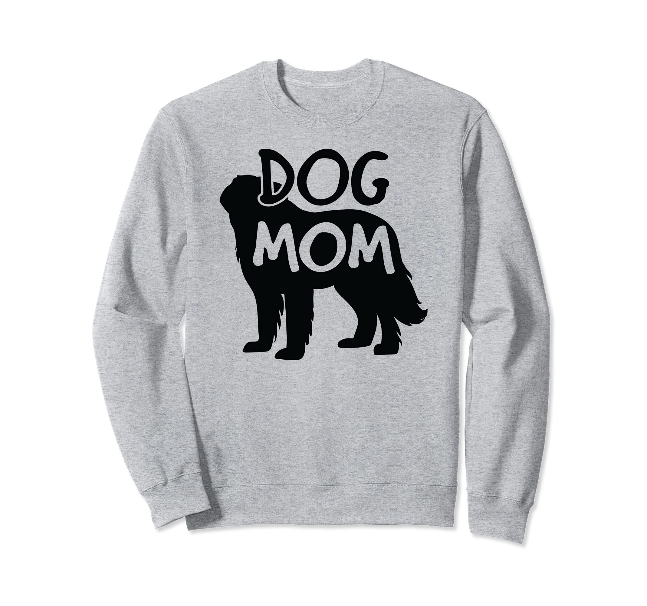 Best Dog Mom Woman Doggy Bark Bone Mothers Day Girl Female Sweatshirt